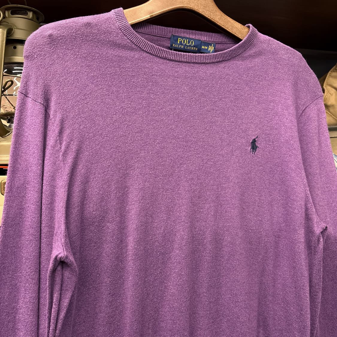 신형라벨 폴로 랄프로렌 캐시미어 라운드넥 니트 스웨터 N725 상품이미지3