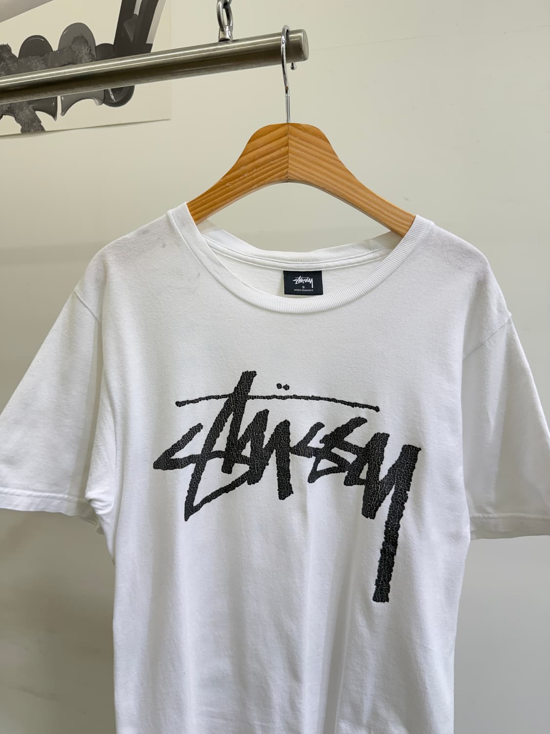STUSSY 로고 프린팅 티셔츠  상품이미지2