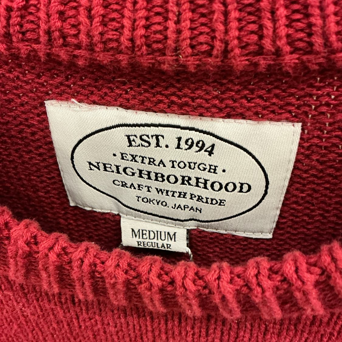 네이버후드 오리지널 니트 스웨터 상품이미지2