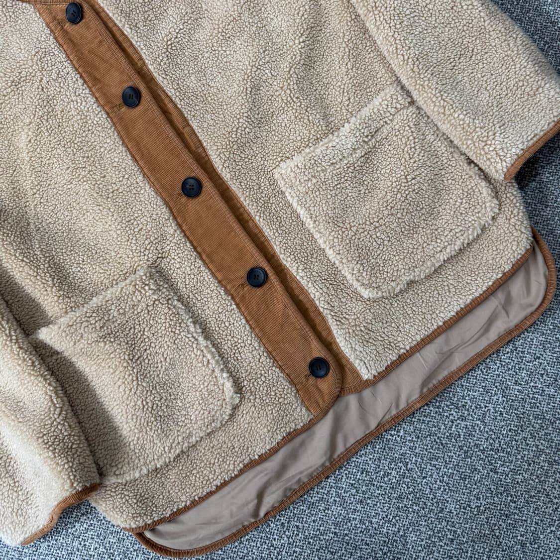 스튜디오톰보이 코듀로이 뽀글이 자켓 상품이미지3