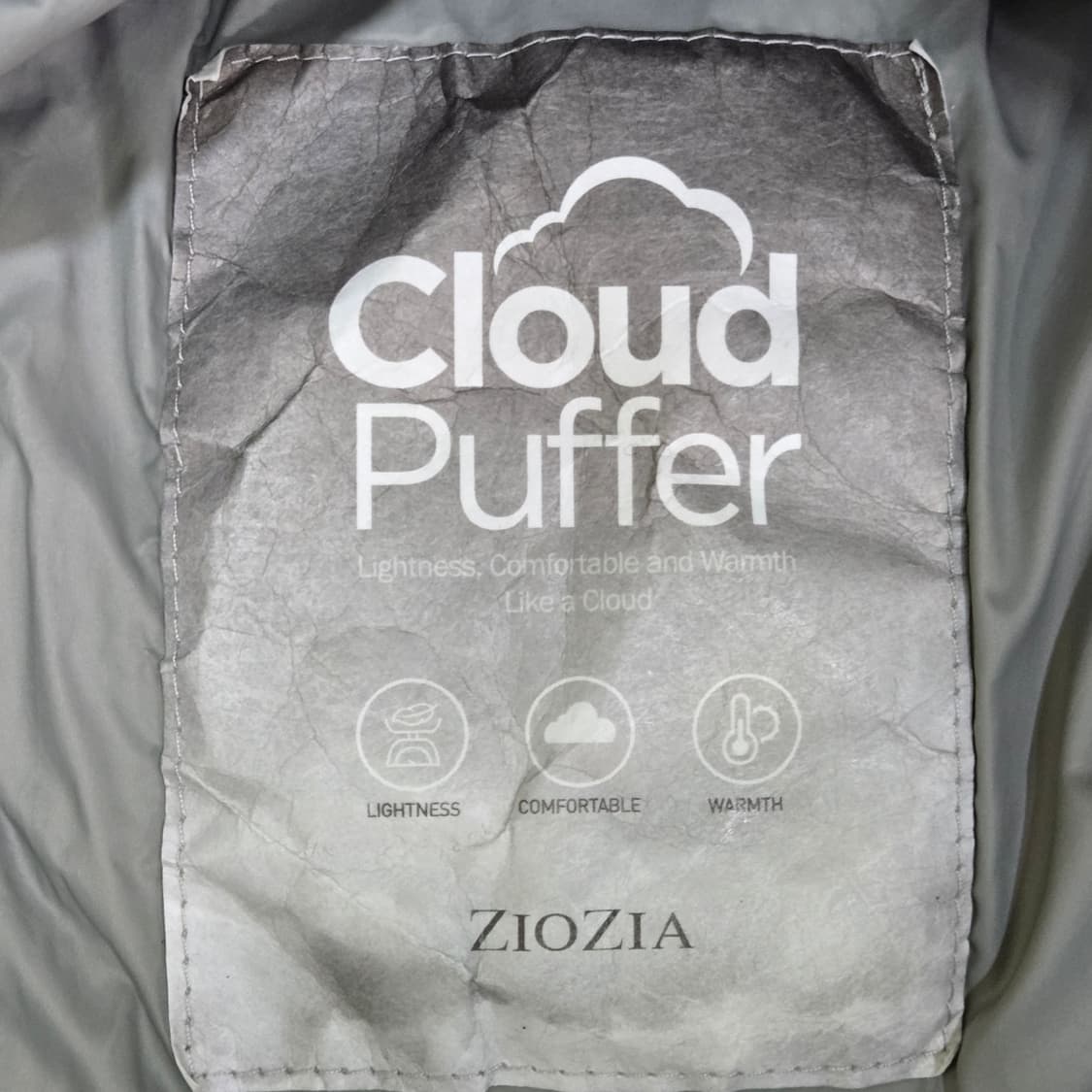 [지오지아] 클라우드 푸퍼 패딩 그레이 95 상품이미지4