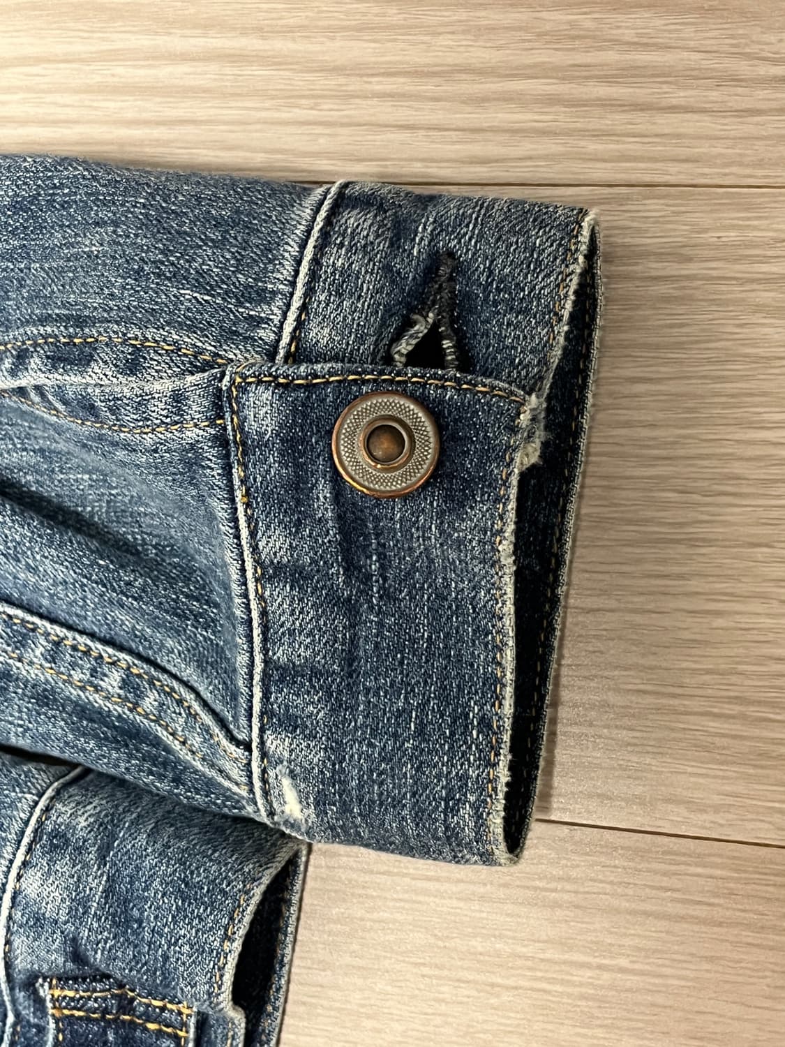 [2]Quadro janpanese denim jacket 상품이미지3