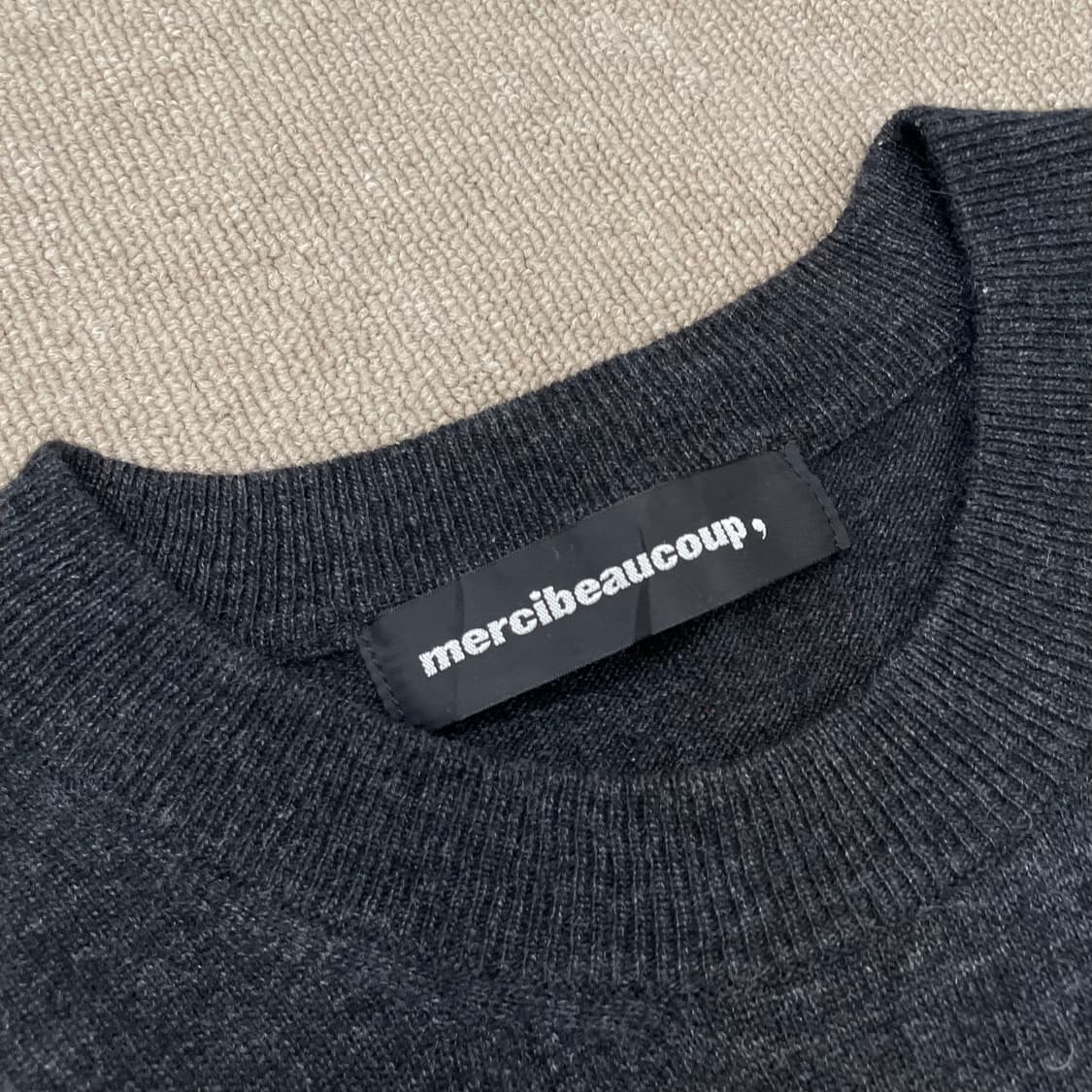 mercibeaucoup 메르시보쿠 우먼스 울 니트 3 상품이미지2