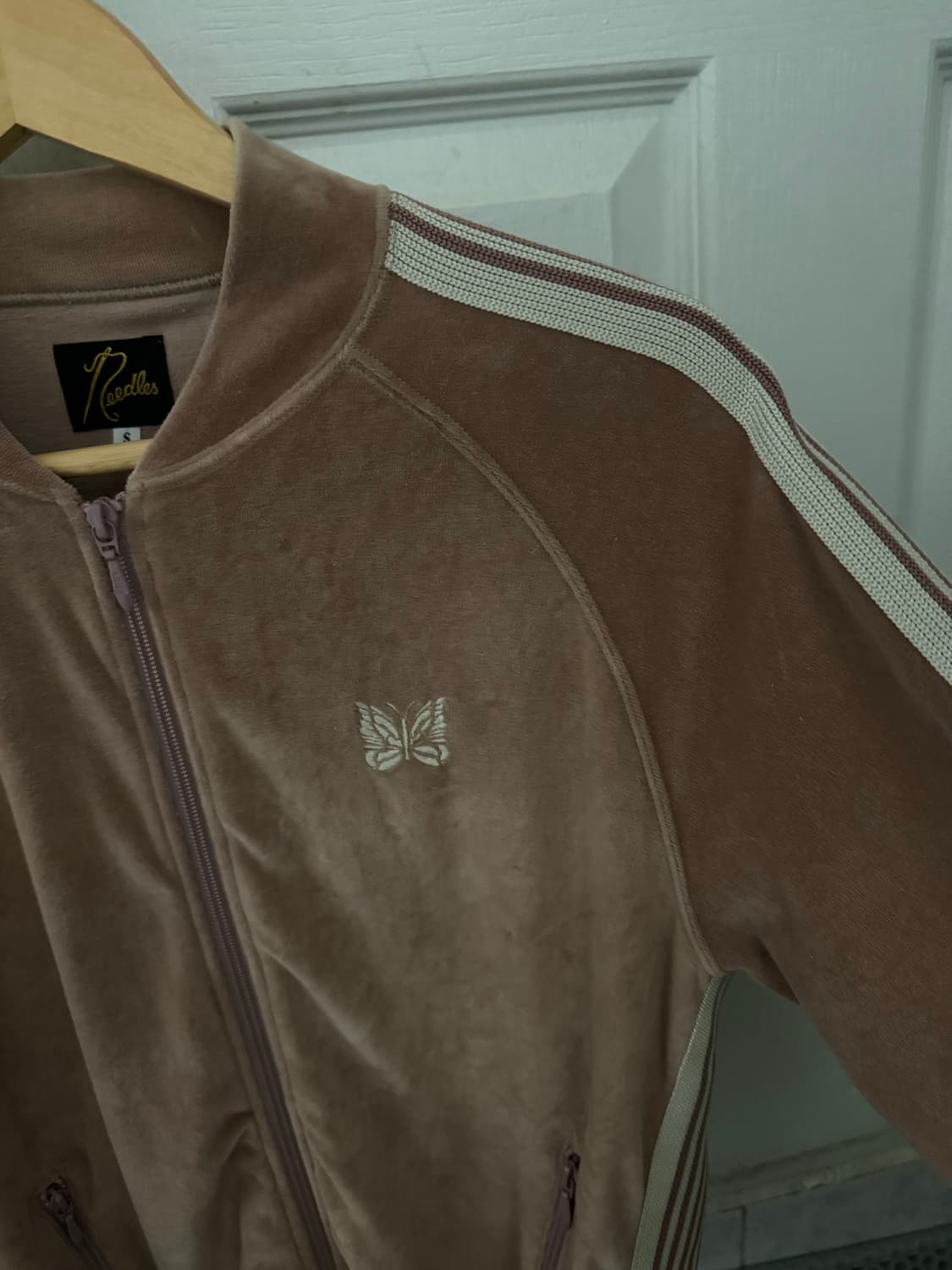 니들스 R.C. 트랙 자켓 벨루어 올드 로즈 상품이미지3