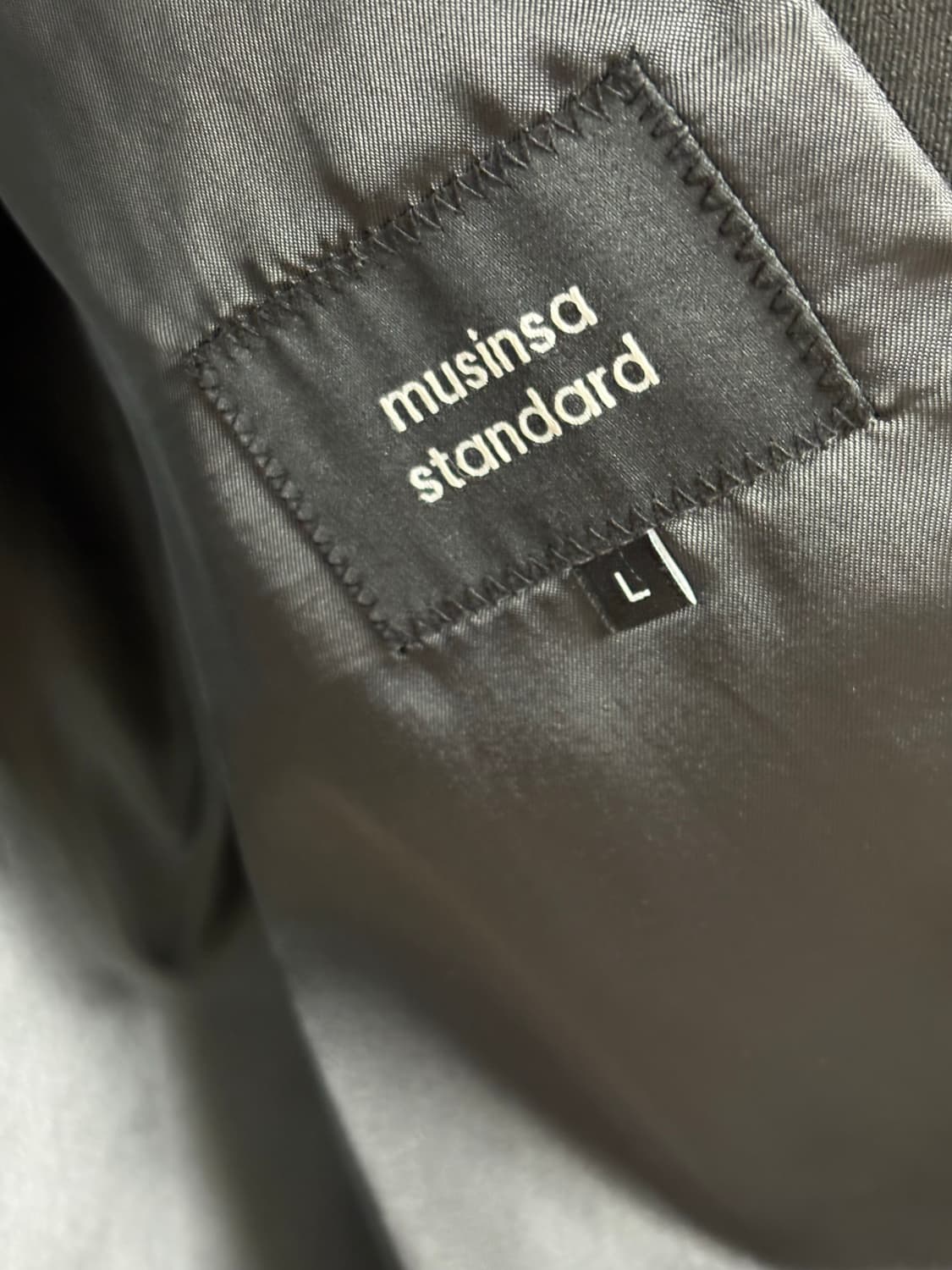 무신사 스탠다드 오버사이즈 블레이저 블랙 L 상품이미지5