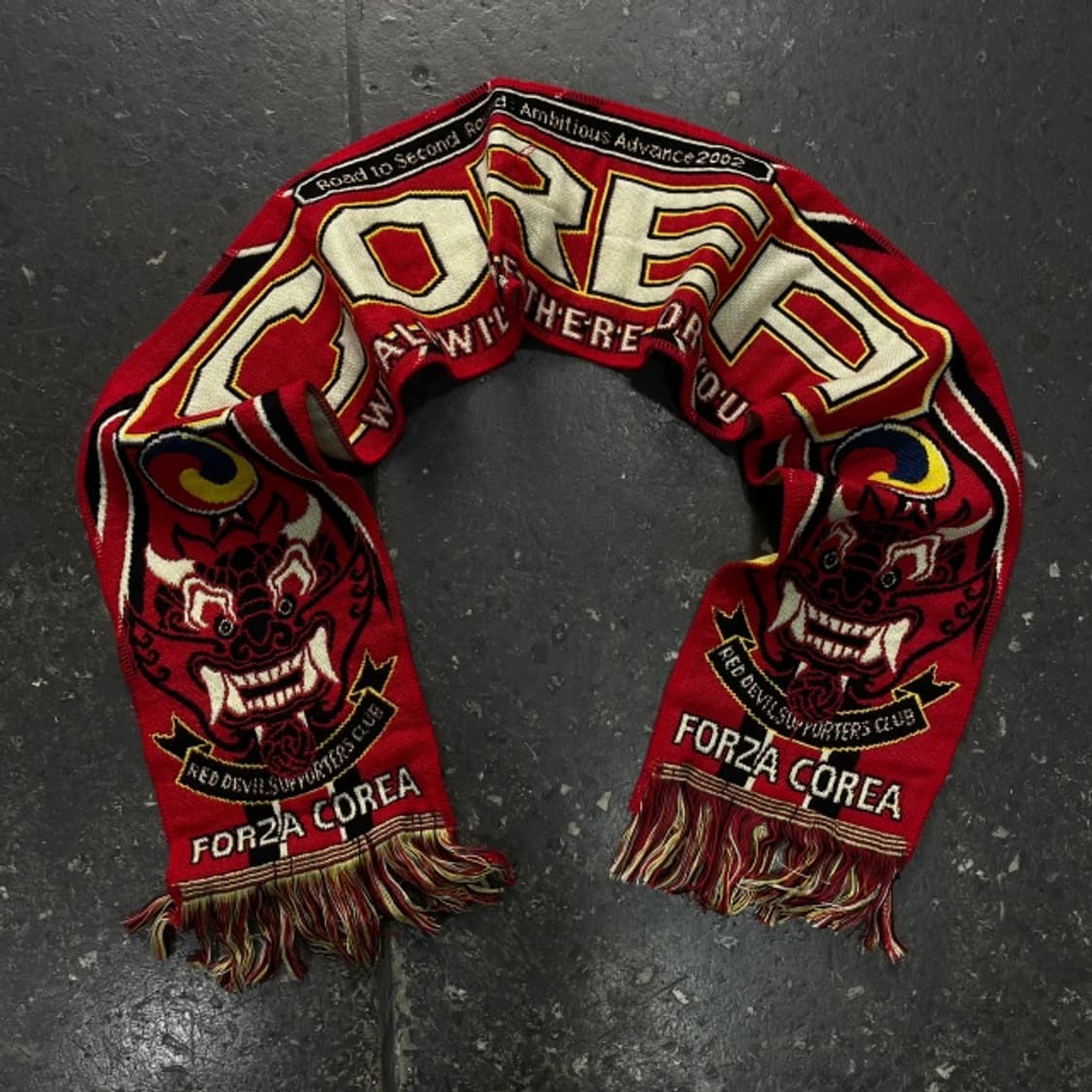 2002 월드컵 붉은악마 4호 머플러  상품이미지1