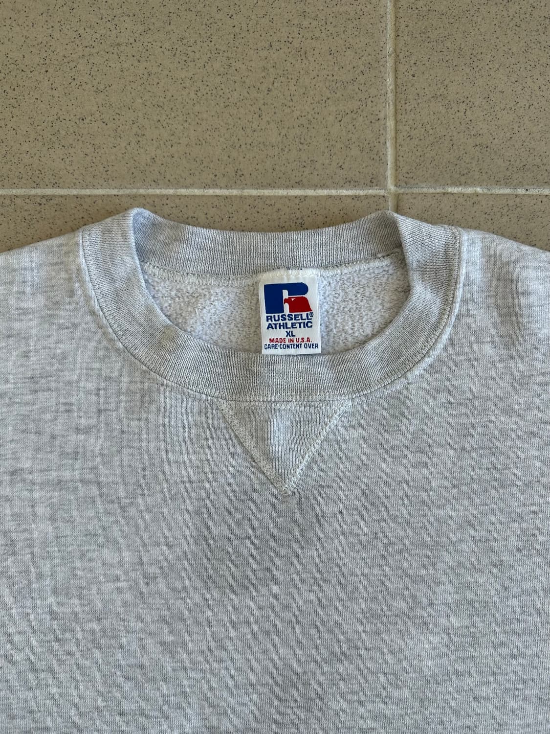 90s 빈티지 러셀 스웻셔츠 그레이 XL USA 상품이미지4