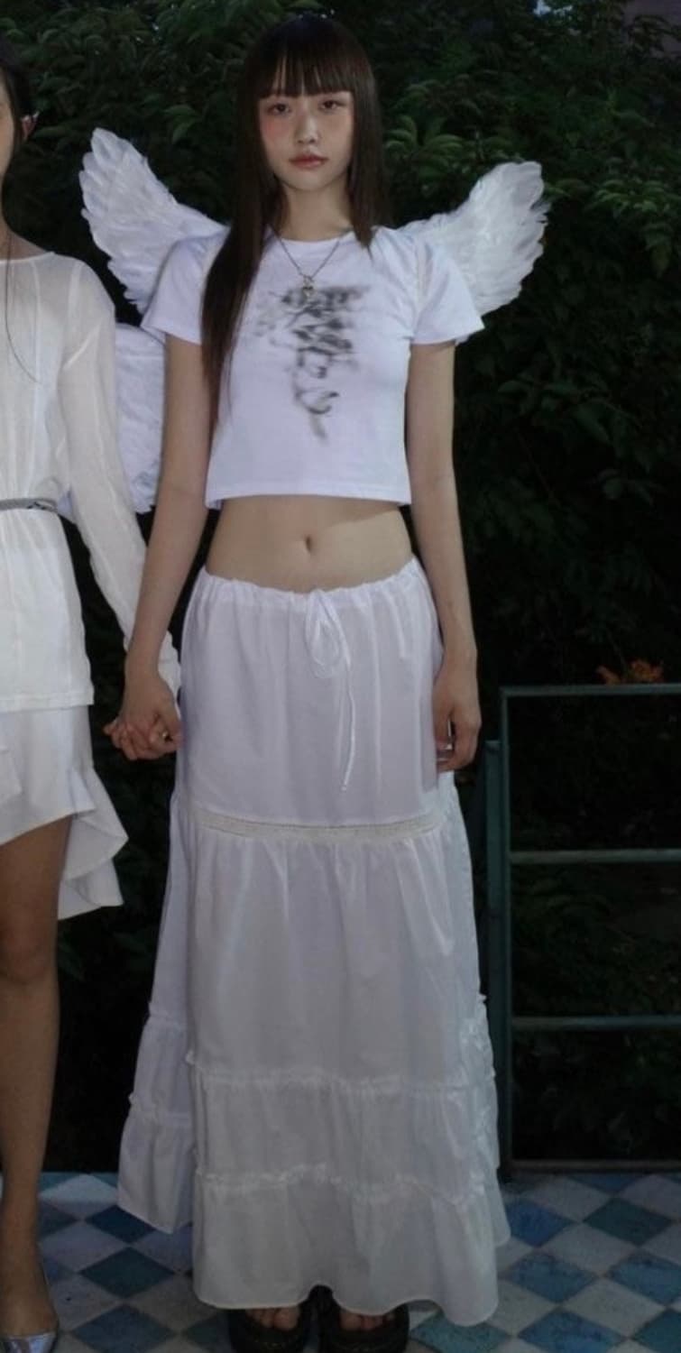 뉴얼린 클라우드 크롭 반팔 티셔츠 상품이미지2
