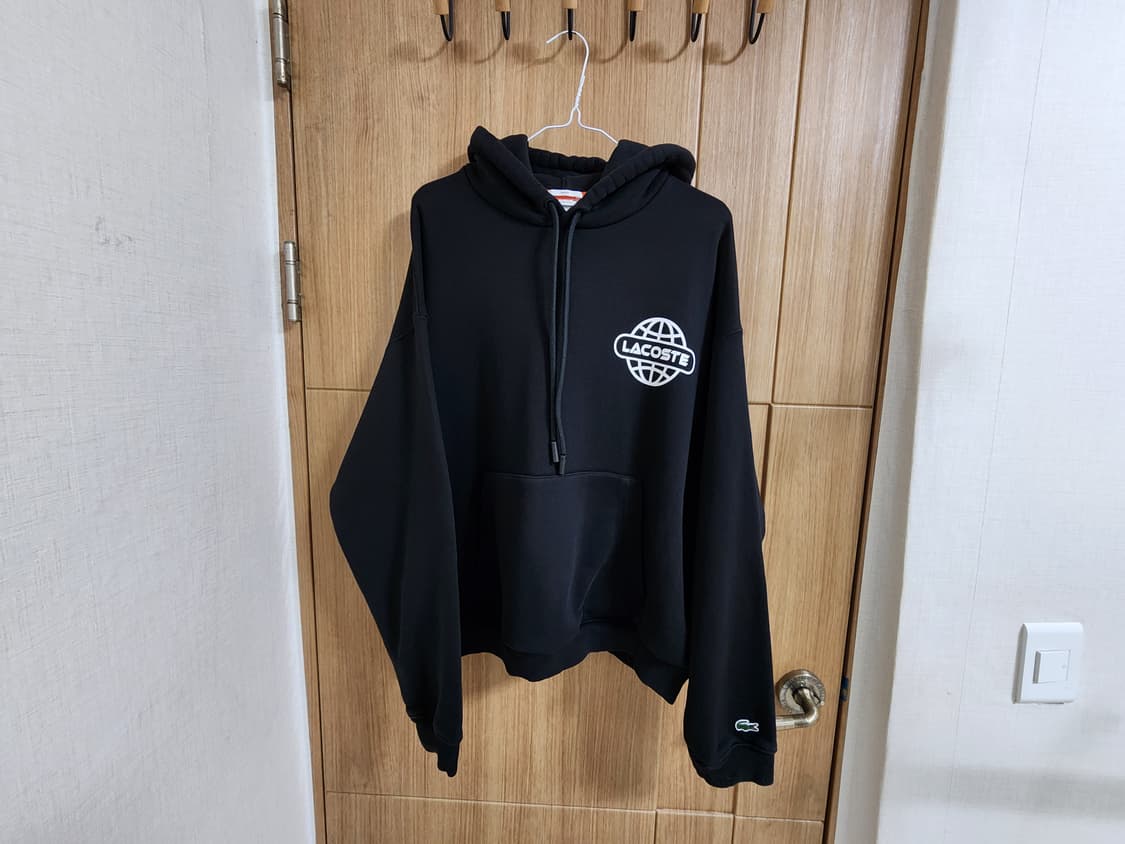 (XL)라코스테 공용 루즈핏 후드티 상품이미지1