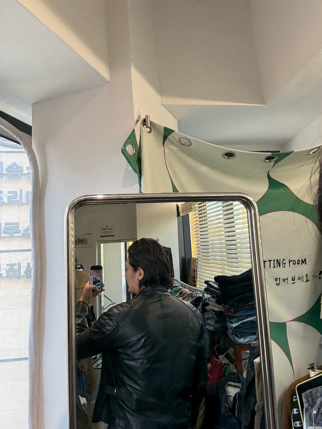 L'UOMO 양가죽 가죽 자켓 110 상품이미지10