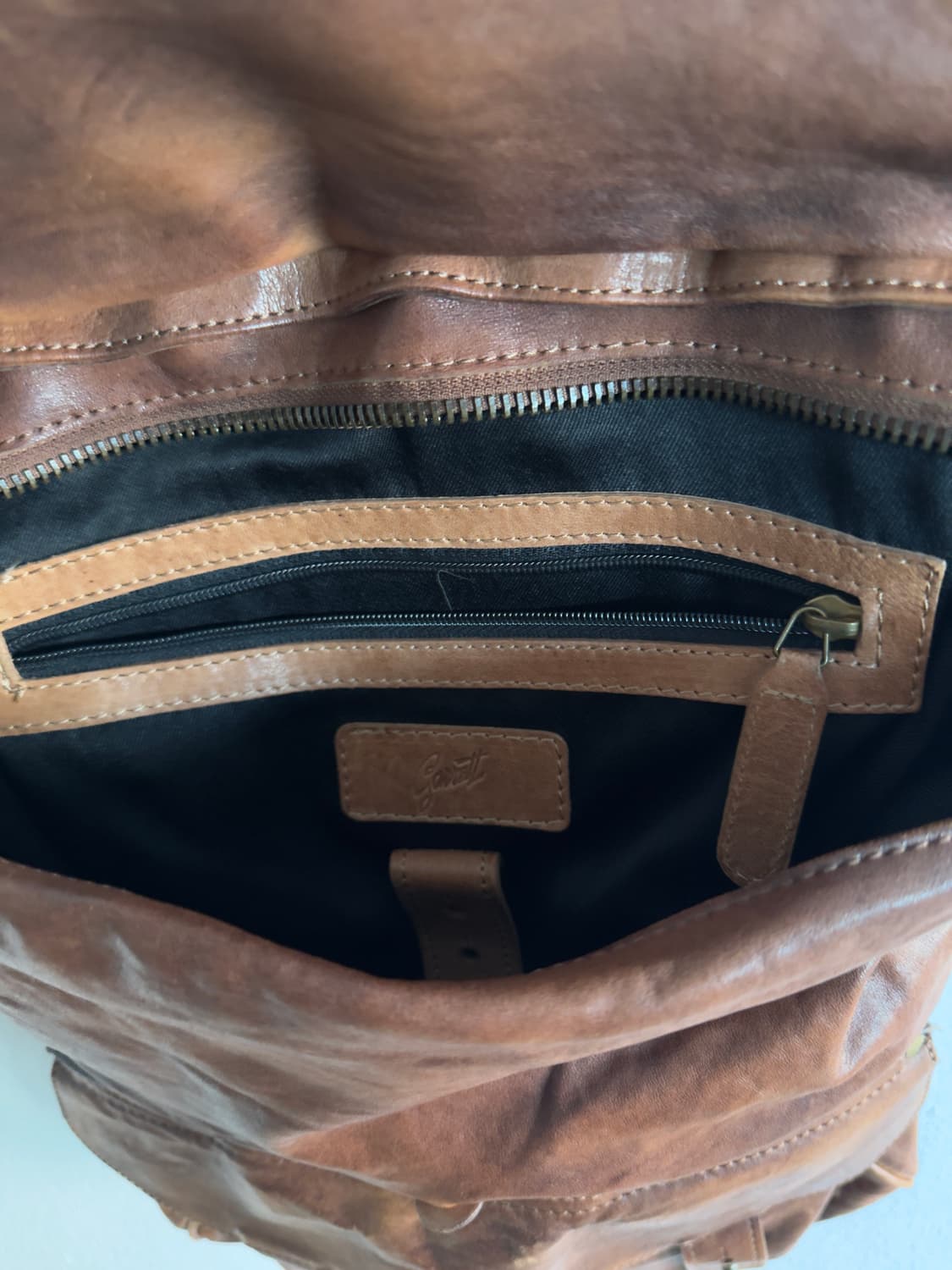 garrett italy 아티저널 레더 백팩 상품이미지4