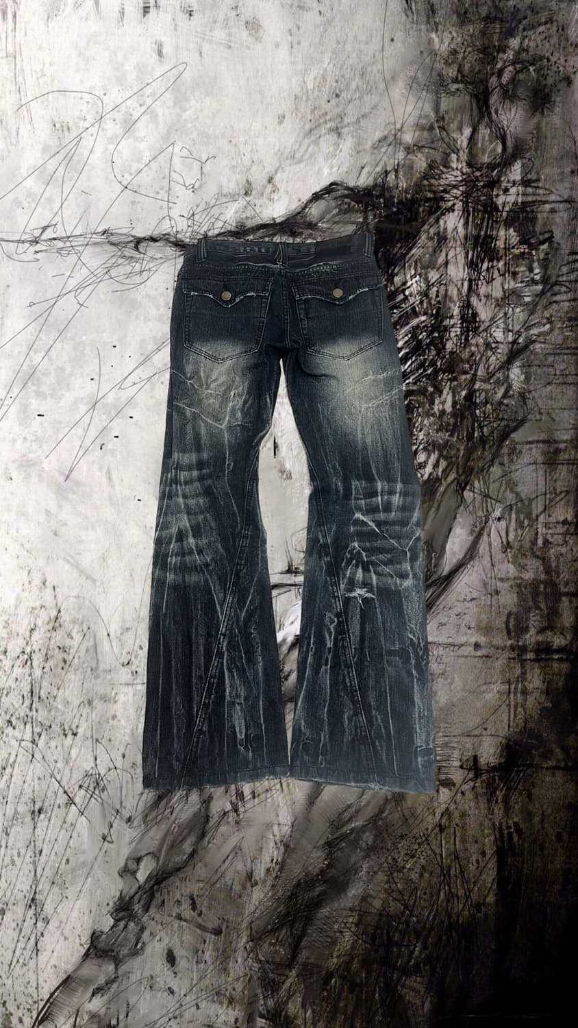 Black Baccara Washed Flare Pants 상품이미지2