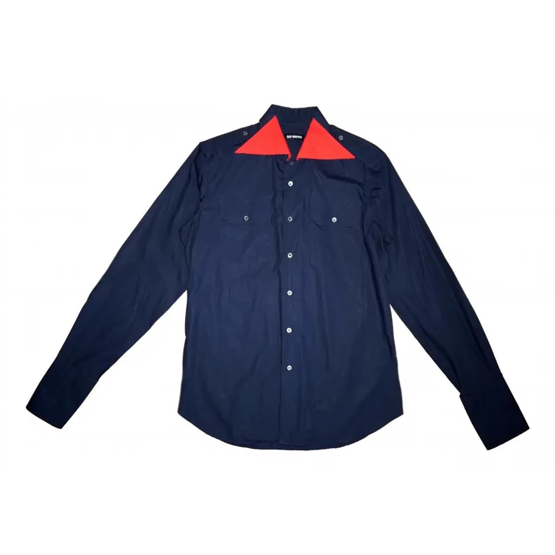 raf simons double collar shirt 상품이미지1