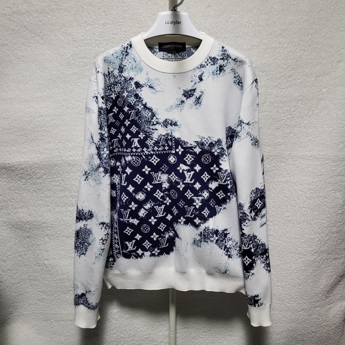 [새상품급/백화점판] L / 루이비통 반다나 니트 상품이미지1