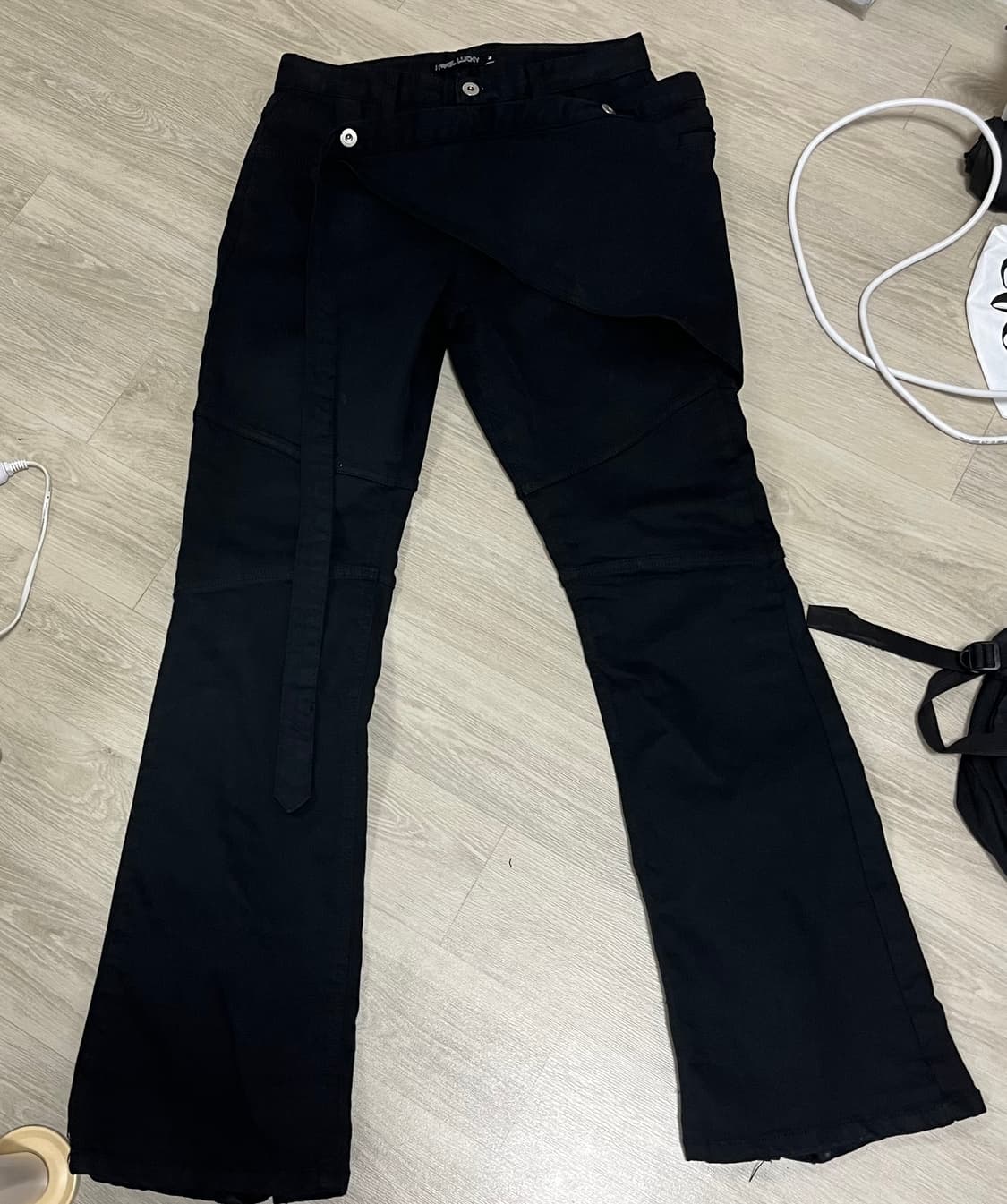 Ifeellucky 스커트 부츠컷 팬츠 M 상품이미지3