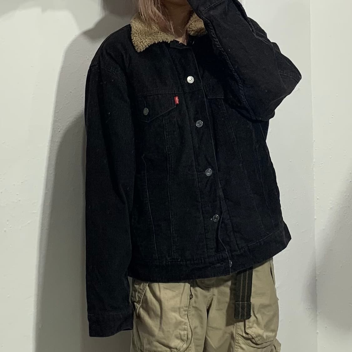 리바이스 70520 코듀로이 세르파 자켓 상품이미지1