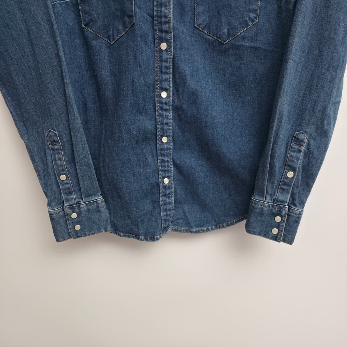 [S] 리바이스 웨스턴 데님 셔츠 상품이미지4