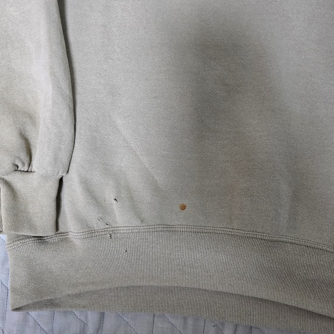 [XL] 90s 빈티지 러셀 애슬레틱 탄, 베이지 후디 후디 상품이미지5