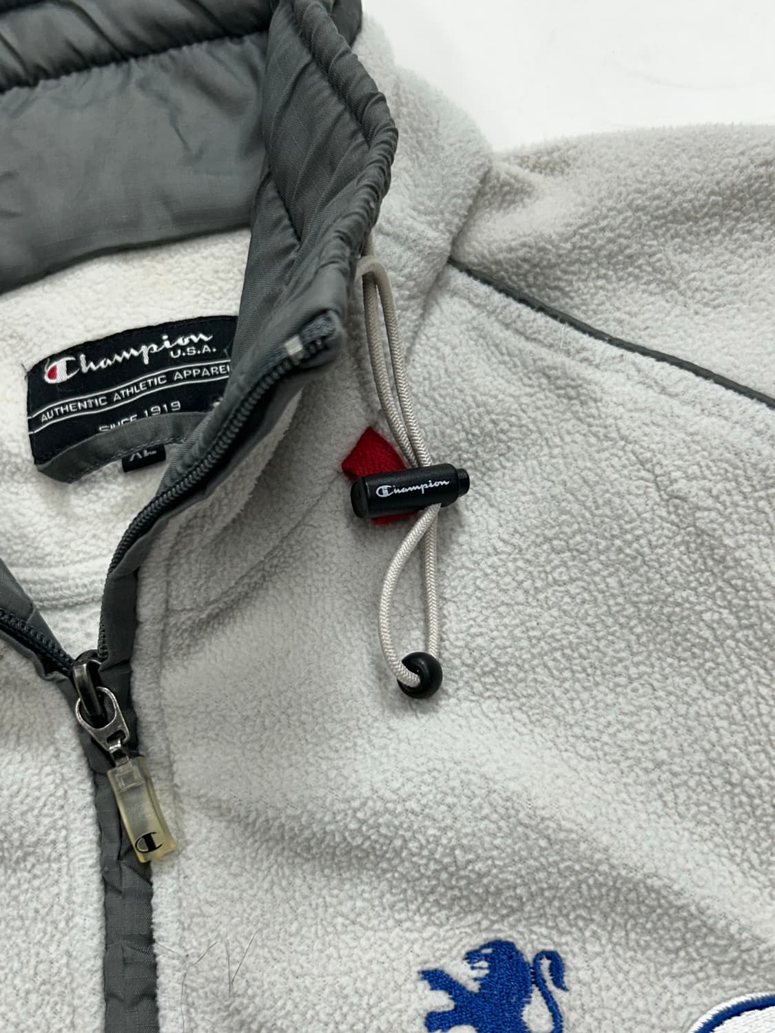 챔피온 빅로고 플리스 아노락 XL 상품이미지6