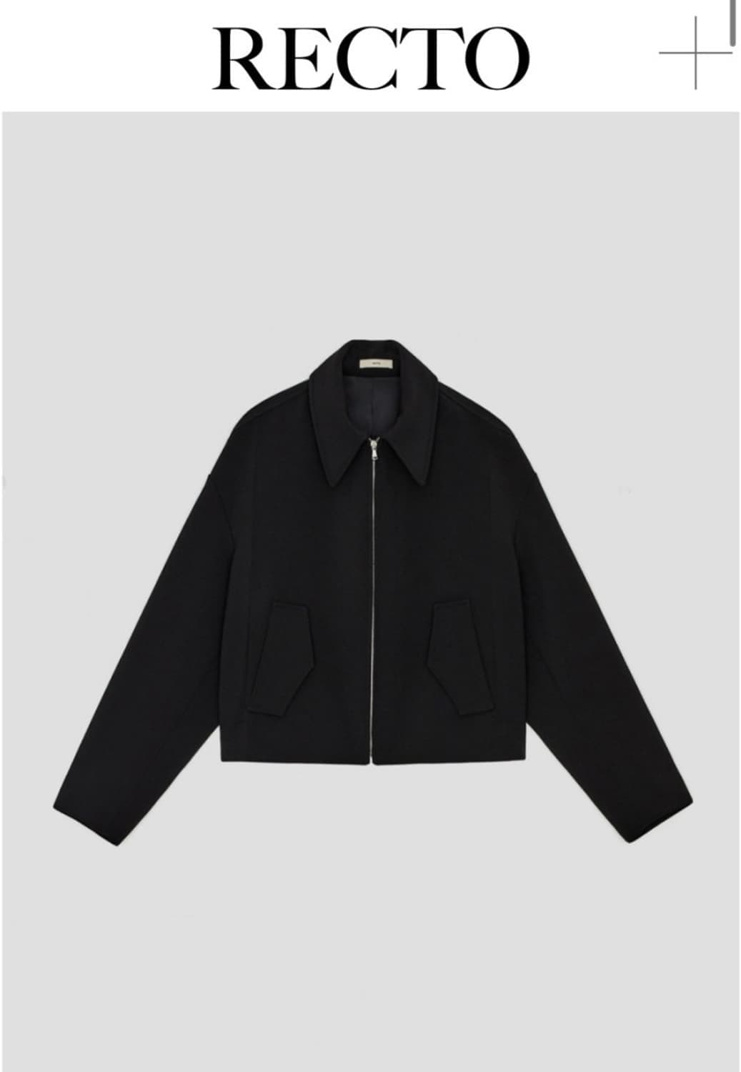 렉토 스트럭처 봄버 자켓 M size 상품이미지1