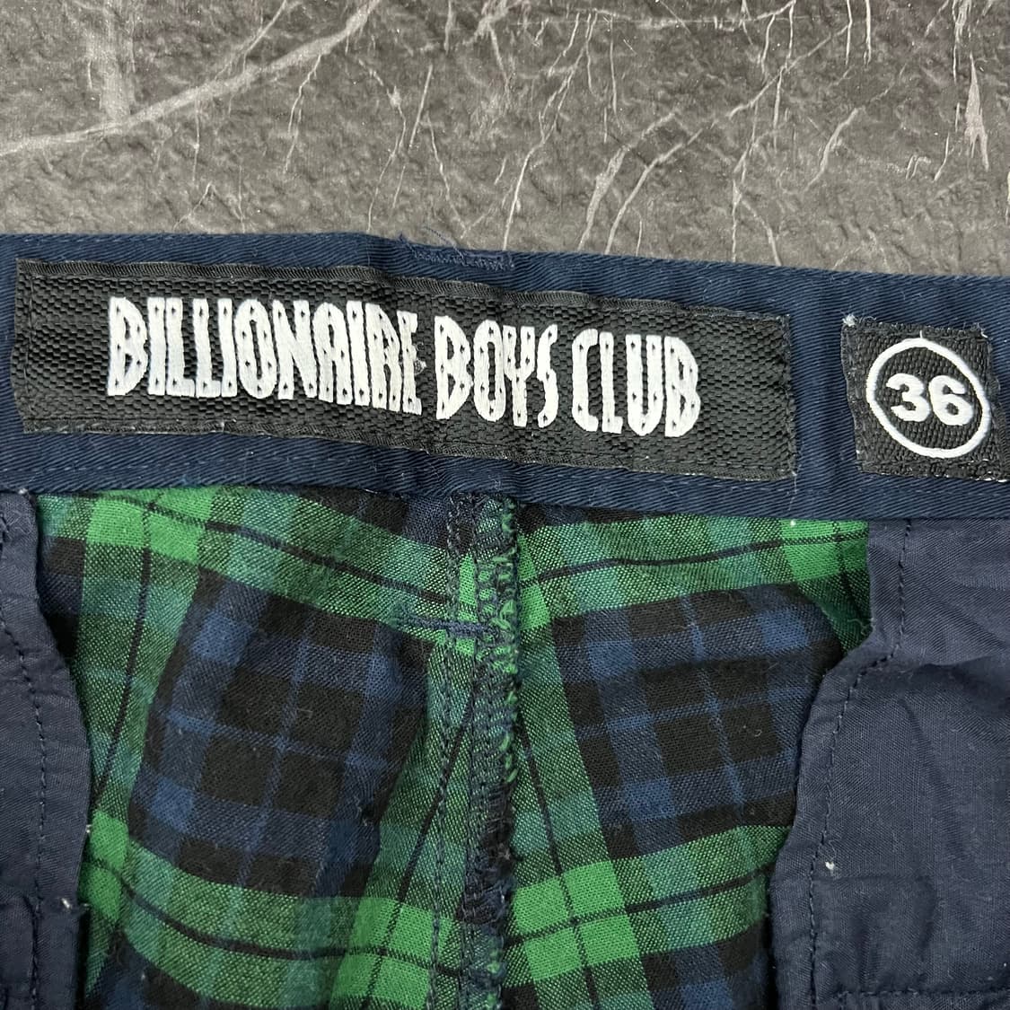 BBC 빌리네어 보이즈 클럽 체크 패턴 조거 팬츠 상품이미지6