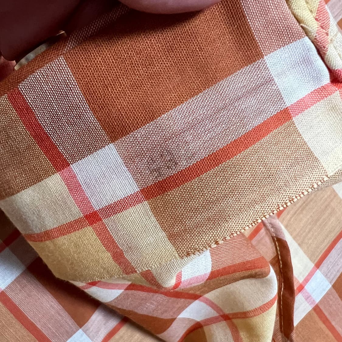 [M] 70s Made in USA 웨스턴 빈티지 체크 반팔 셔츠 상품이미지3
