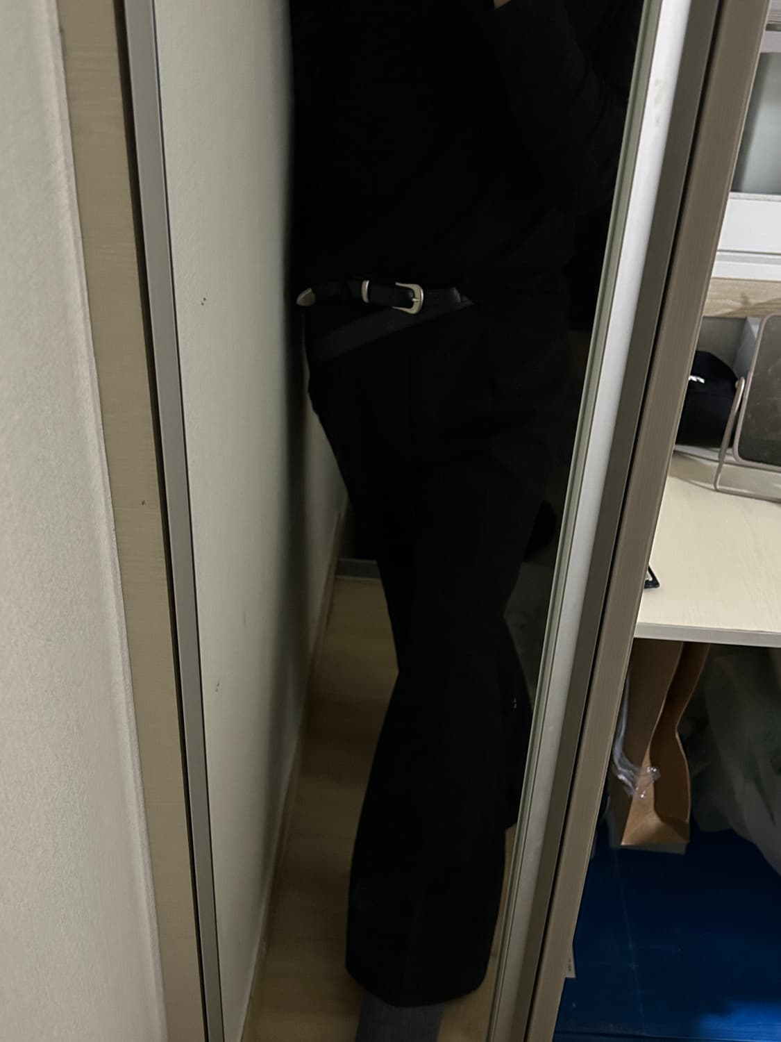 bed j.w. ford black stripe pants 0size 상품이미지1