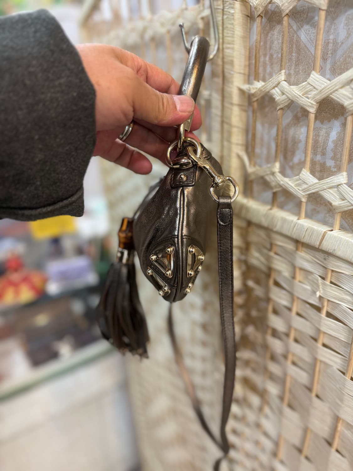 정품 구찌 뱀부 인디 2way백 팝니다 상품이미지4