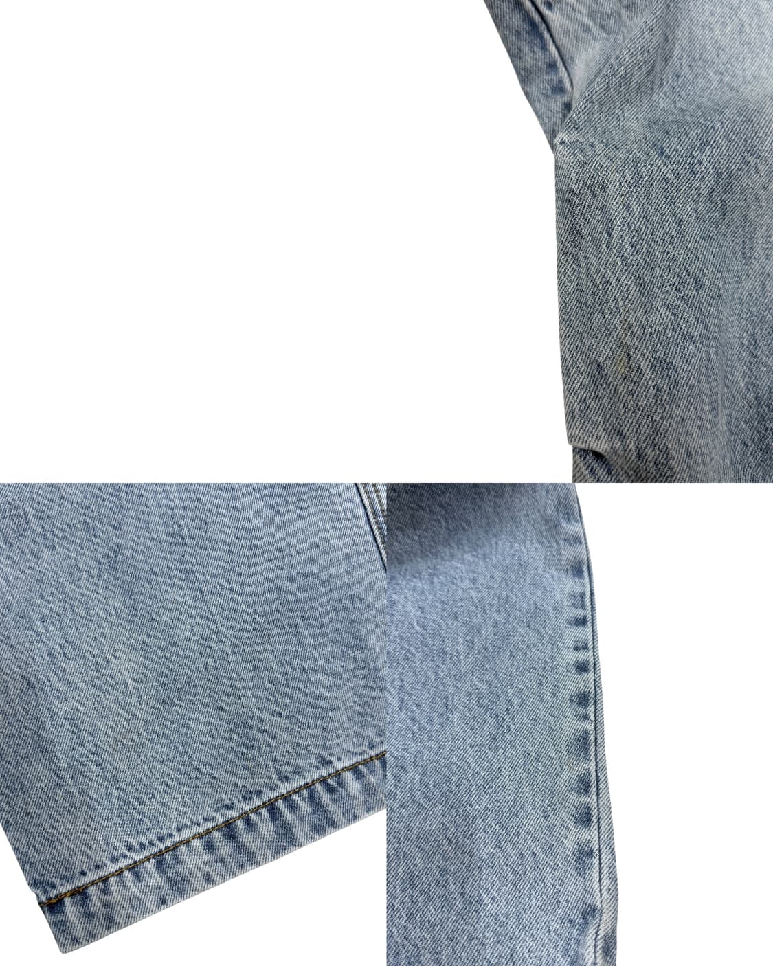 HIRISK 빈티지 데님 멀티 포켓 카고팬츠 바지 M 상품이미지5