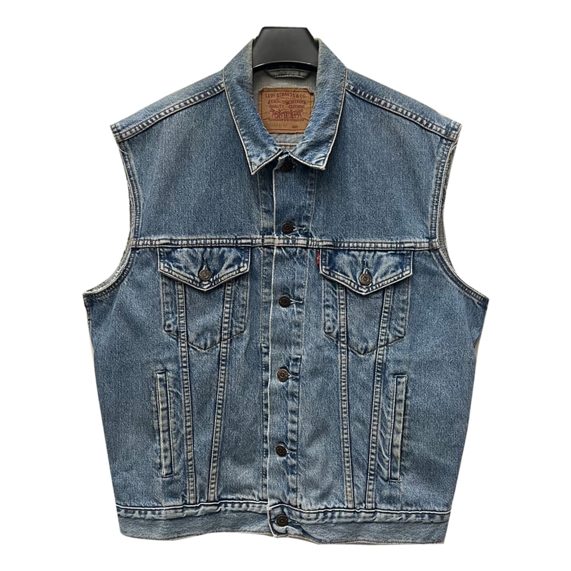 90s 리바이스 70503 데님 베스트 조끼 L 상품이미지1