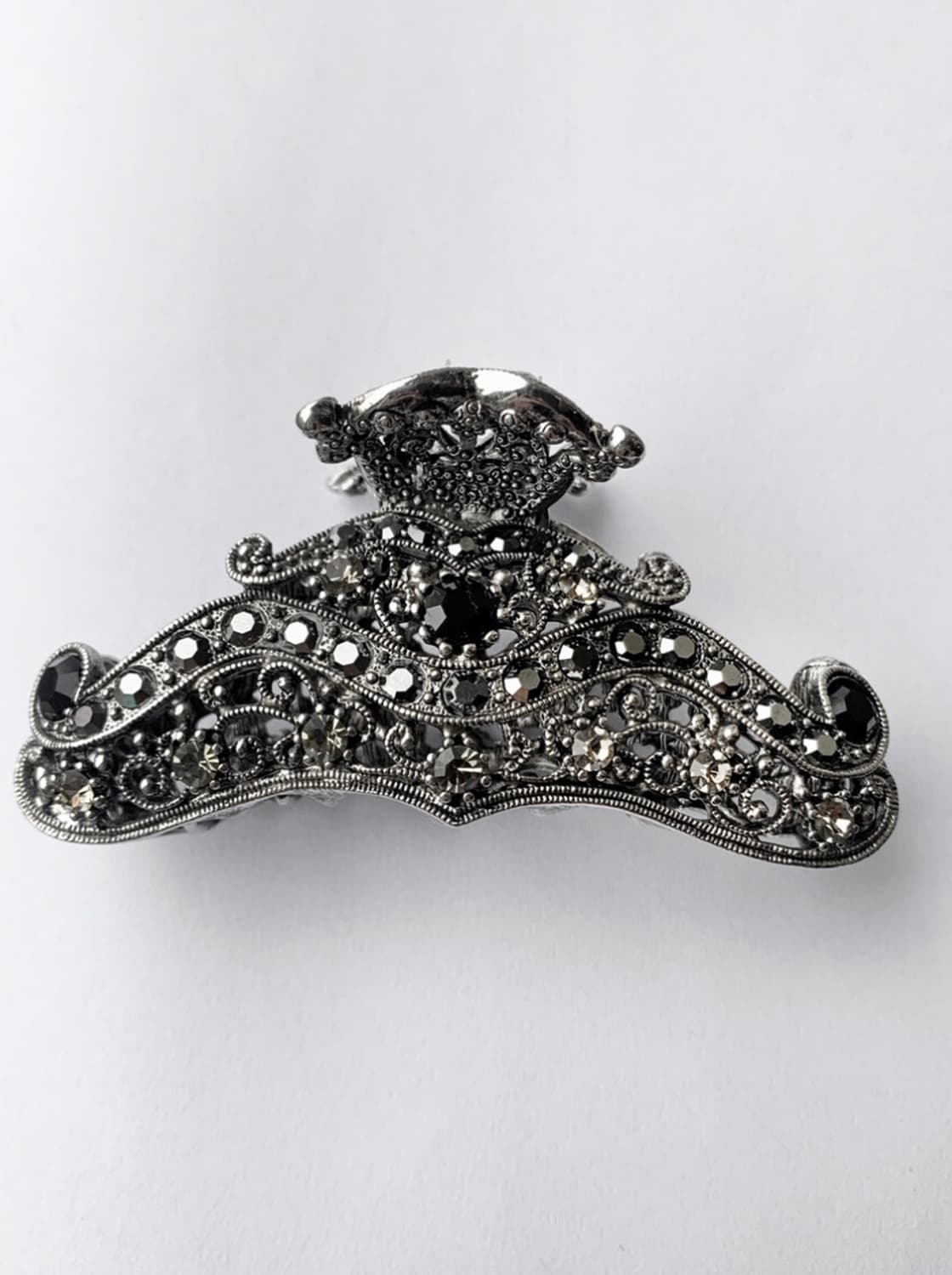 🌃도시의 밤을 닮은 집게핀 grayish hair clip 상품이미지2