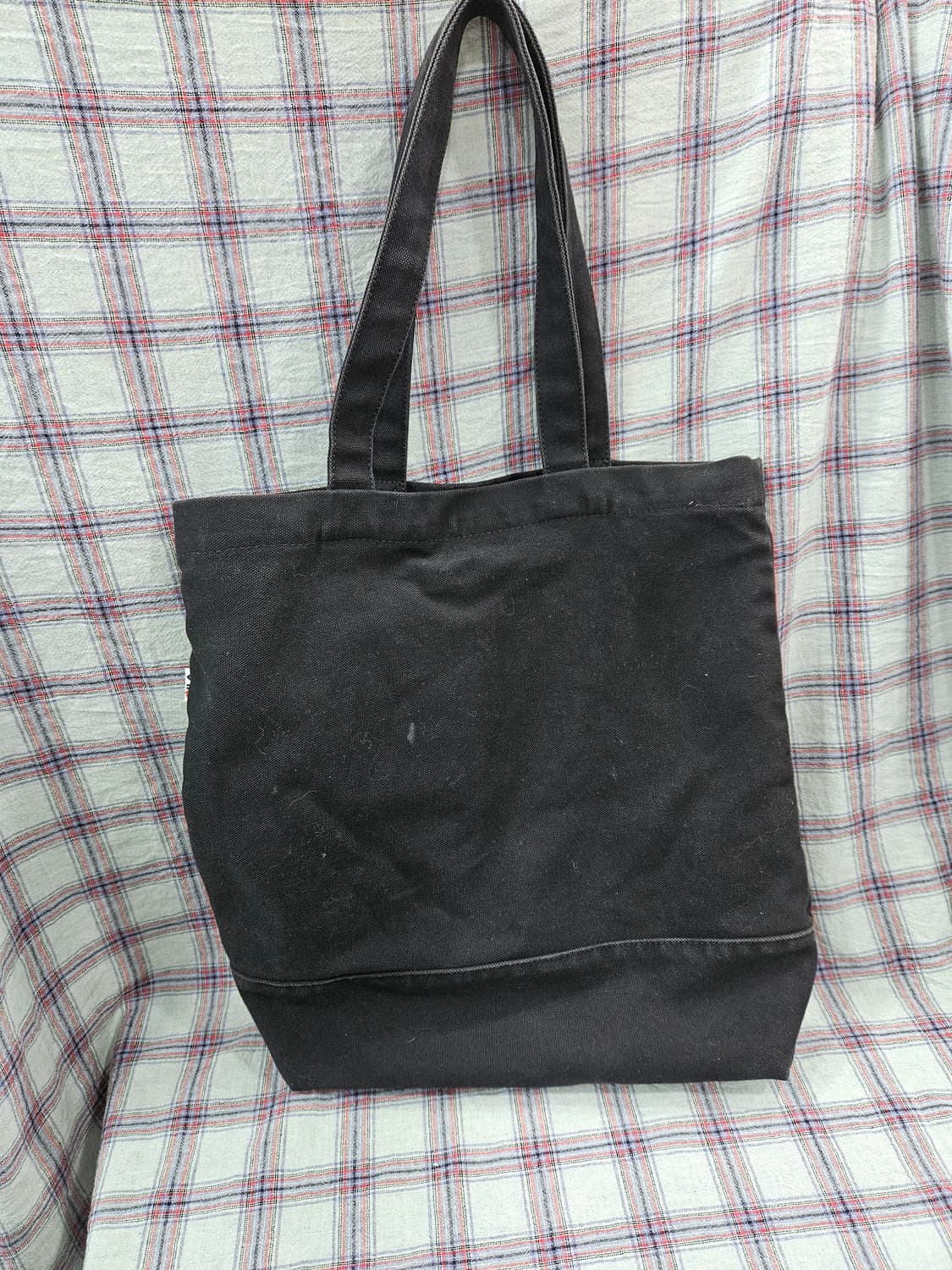 검정색 휠라(FILA) 캔버스 토트백(에코백) 상품이미지6