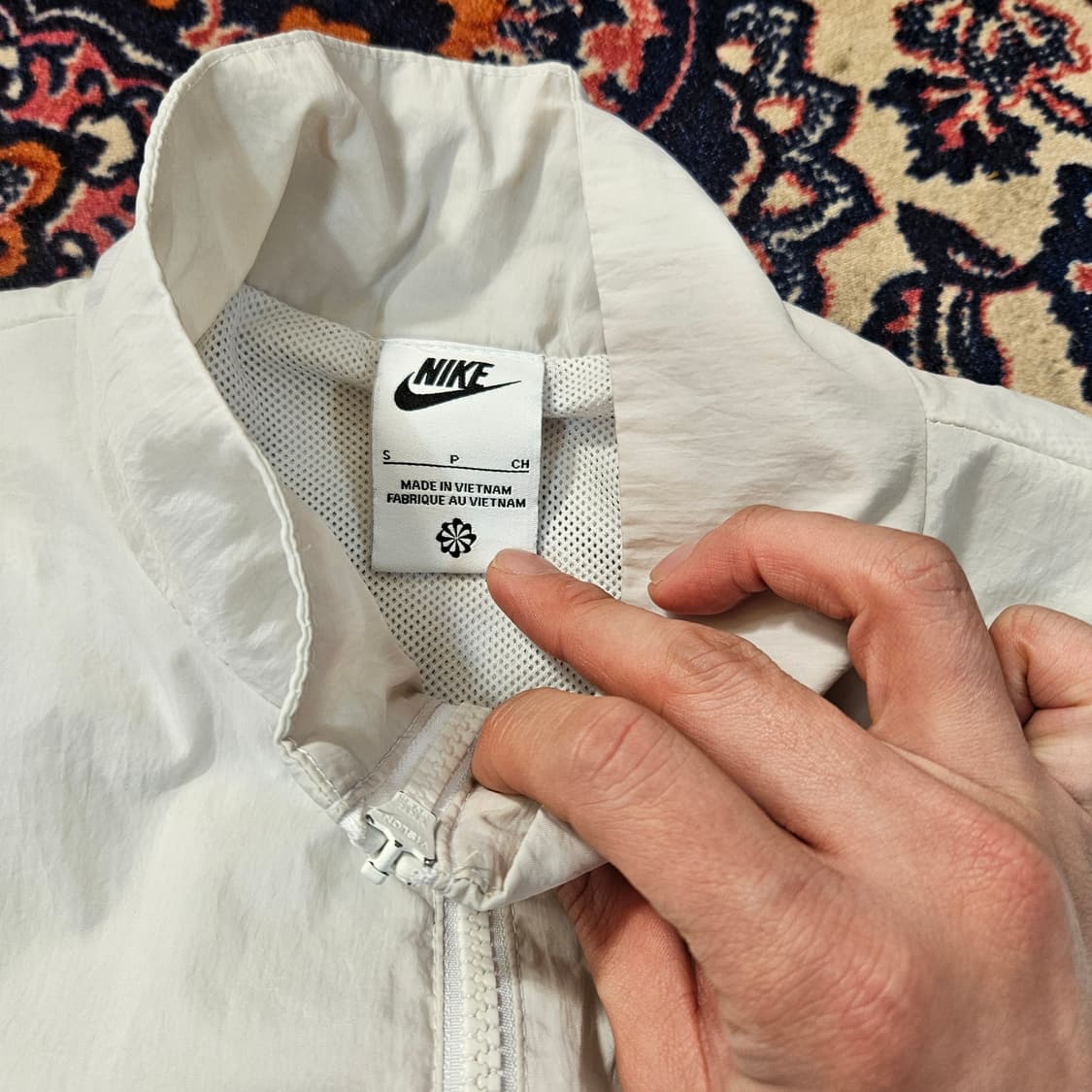 나이키 NSW 에센셜 윈드러너 우븐 자켓 화이트 상품이미지6