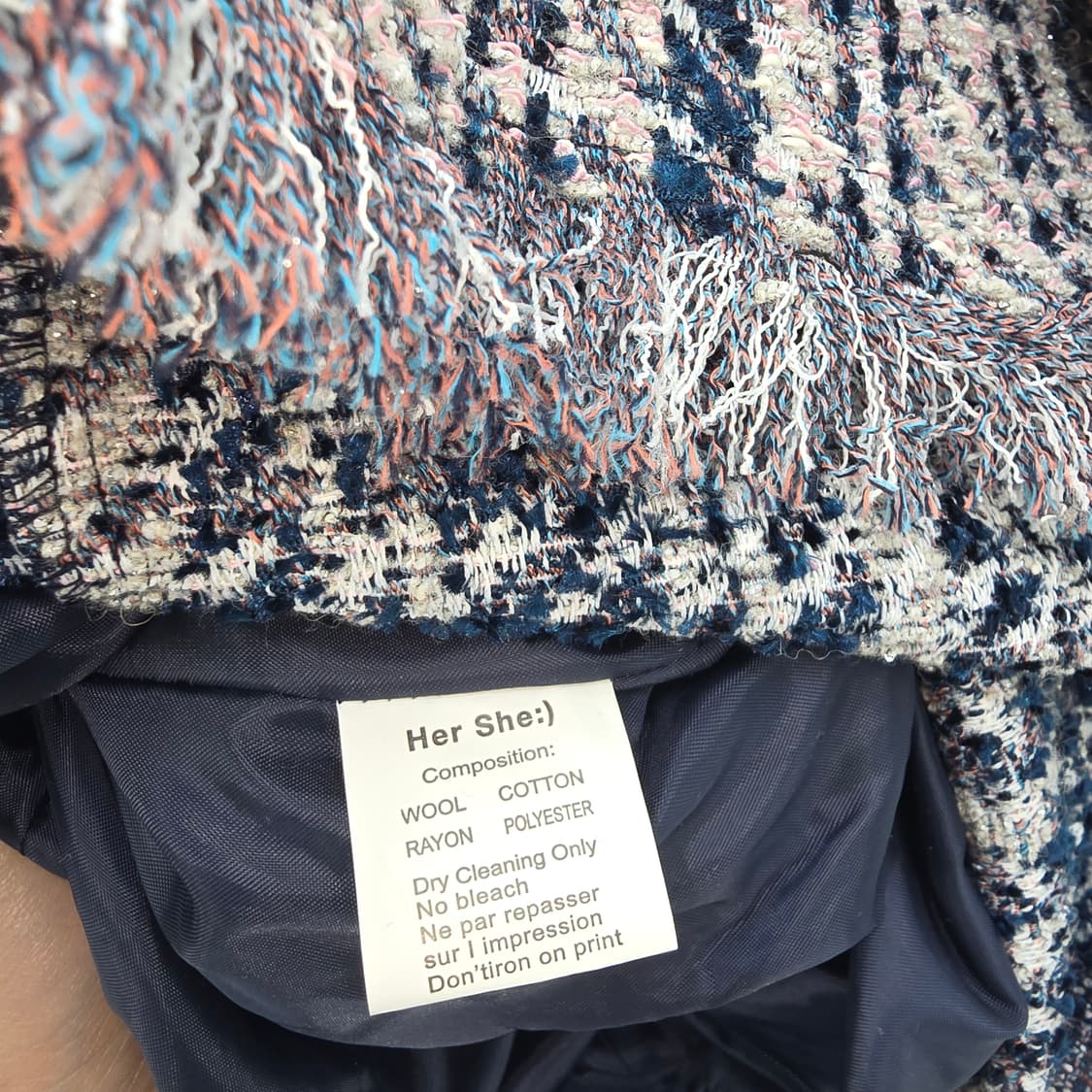 HerShe 트위드 롱 원피스 55 상품이미지7