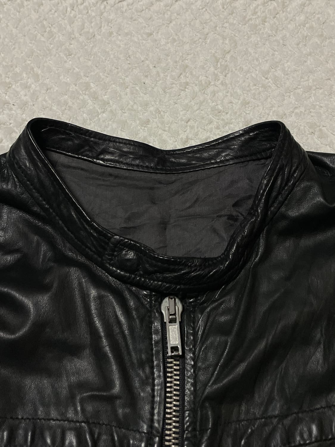 RICK OWENS 릭 오웬스 06FW 램스킨 양가죽 레더 자켓 상품이미지4