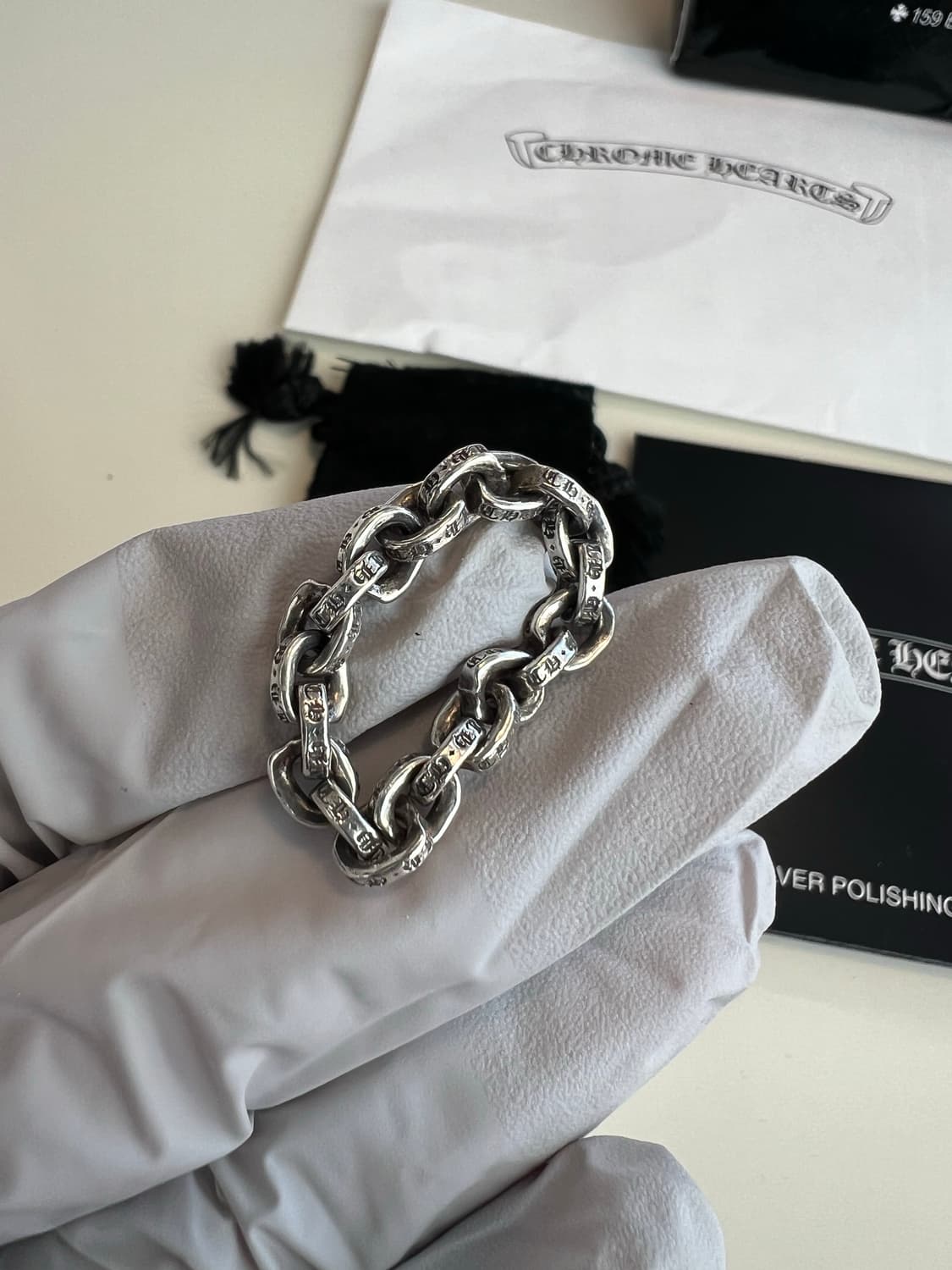 [20링크] 크롬하츠 페이퍼체인링 상품이미지5