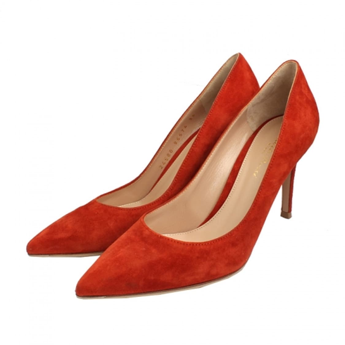 지안비토 로시 브릭 스웨이드 펌프스 (36) 상품이미지1