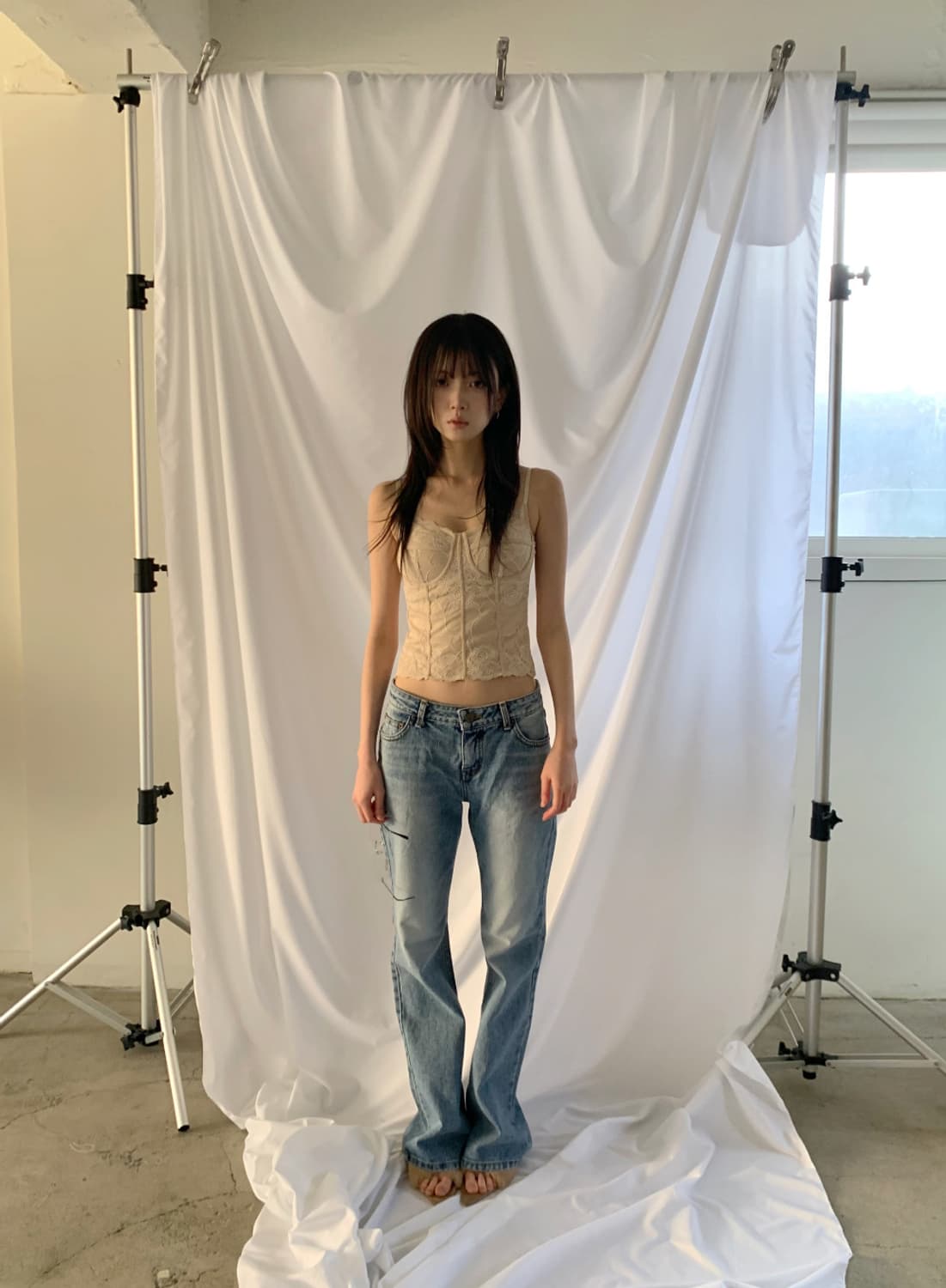 히팅 코르셋 슬리브리스 새제품 상품이미지1