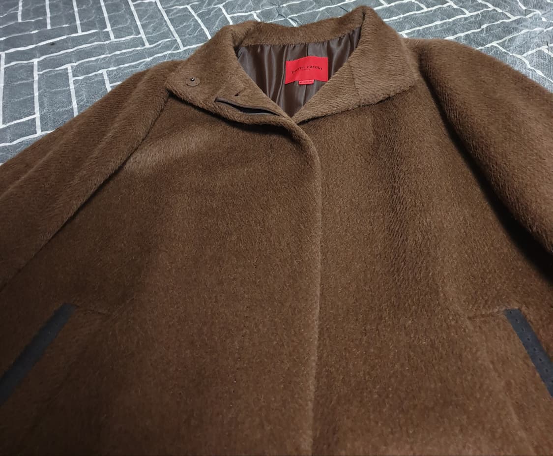 피에르가르뎅 파리 알파카 브러쉬드 자켓 브라운 (S) 상품이미지2