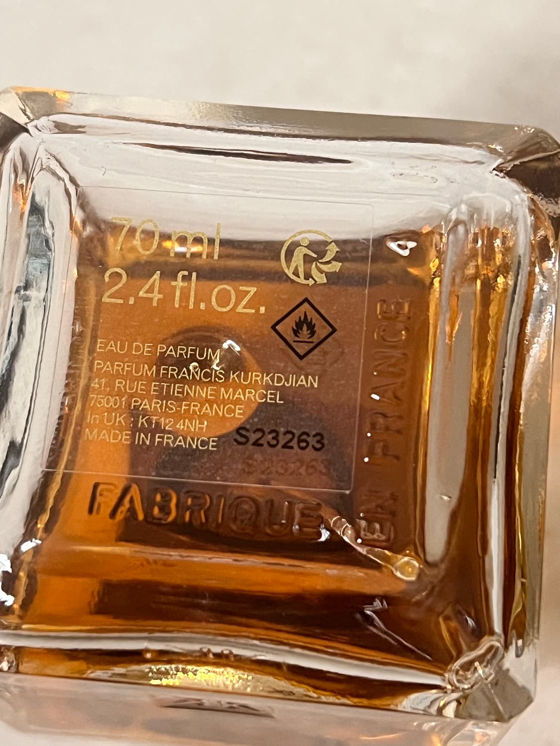 정품 메종프란시스커정 그랑 수와 70ml 상품이미지2