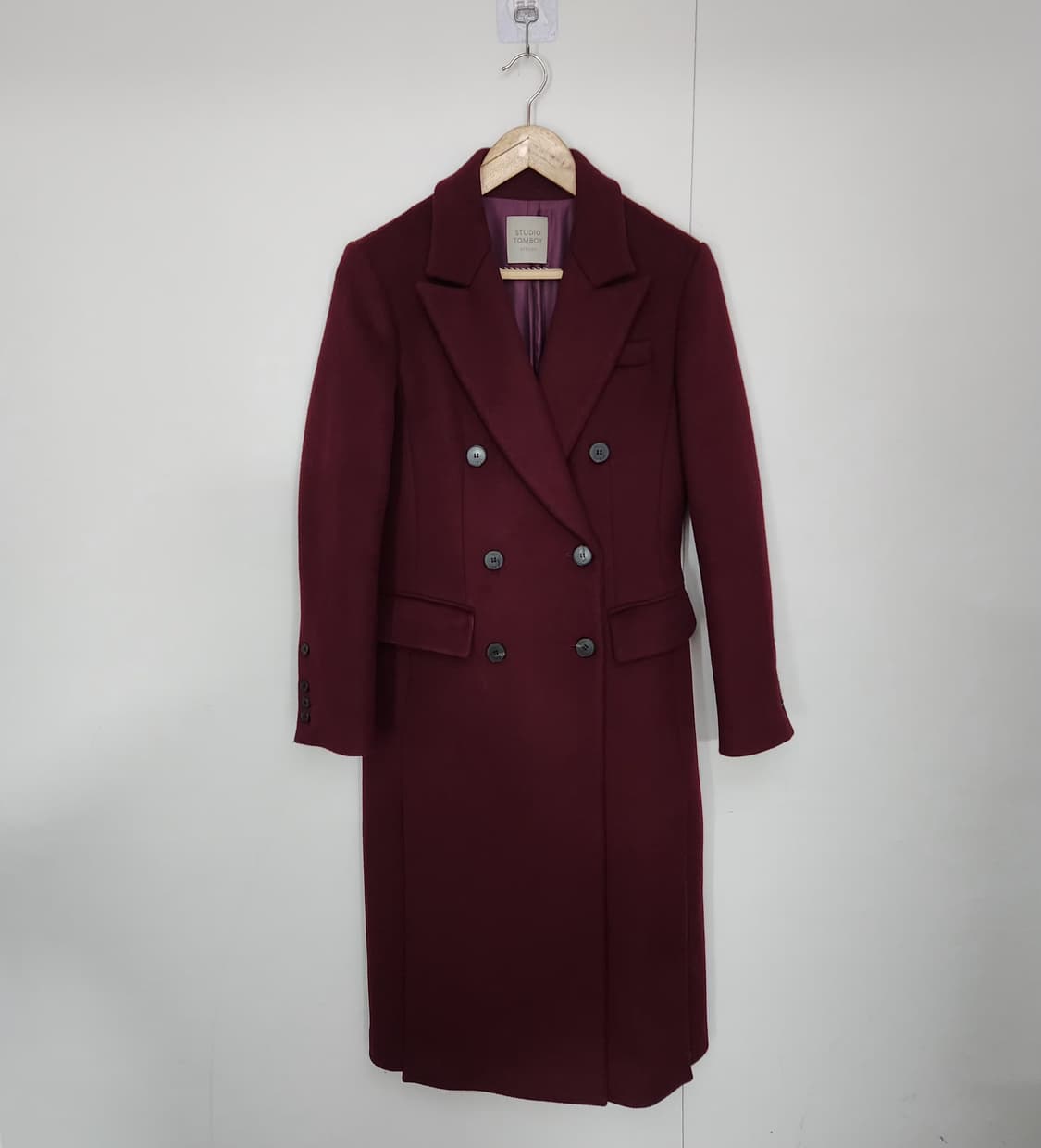 스튜디오톰보이 캐시미어코트 롱코트 85 44 상품이미지1