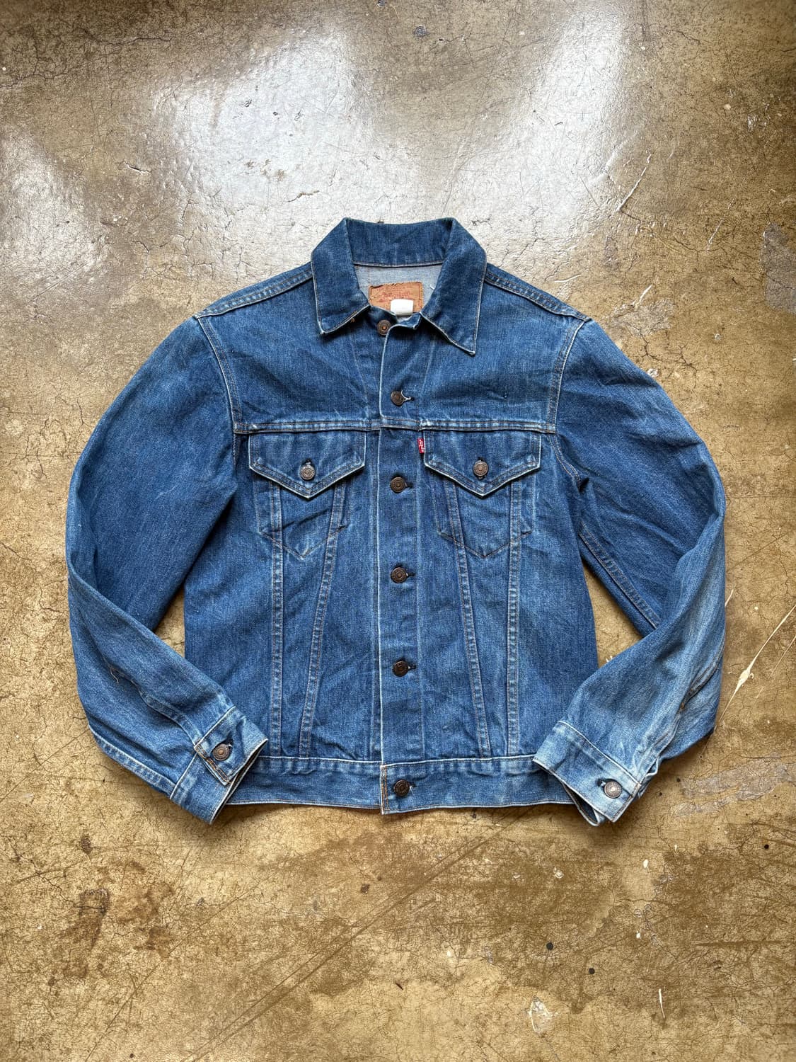 70s USA 리바이스 데님 트러커 상품이미지1