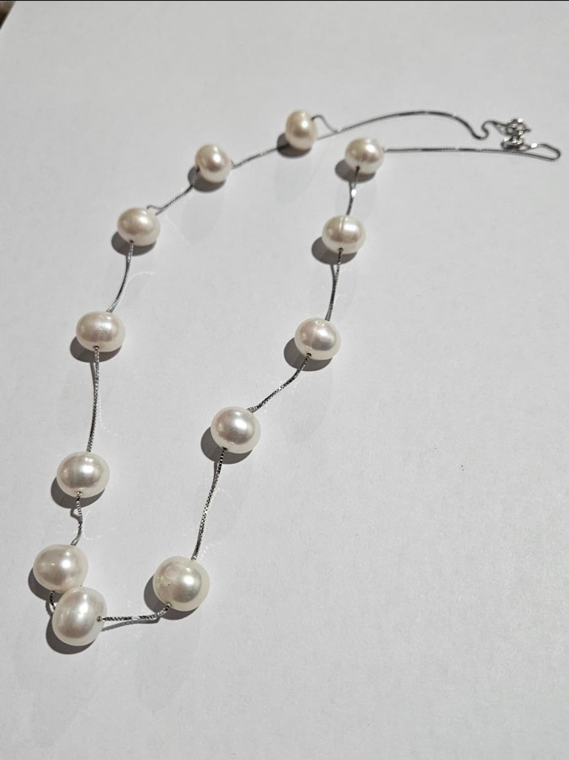 담수진주 실버목걸이 상품이미지4