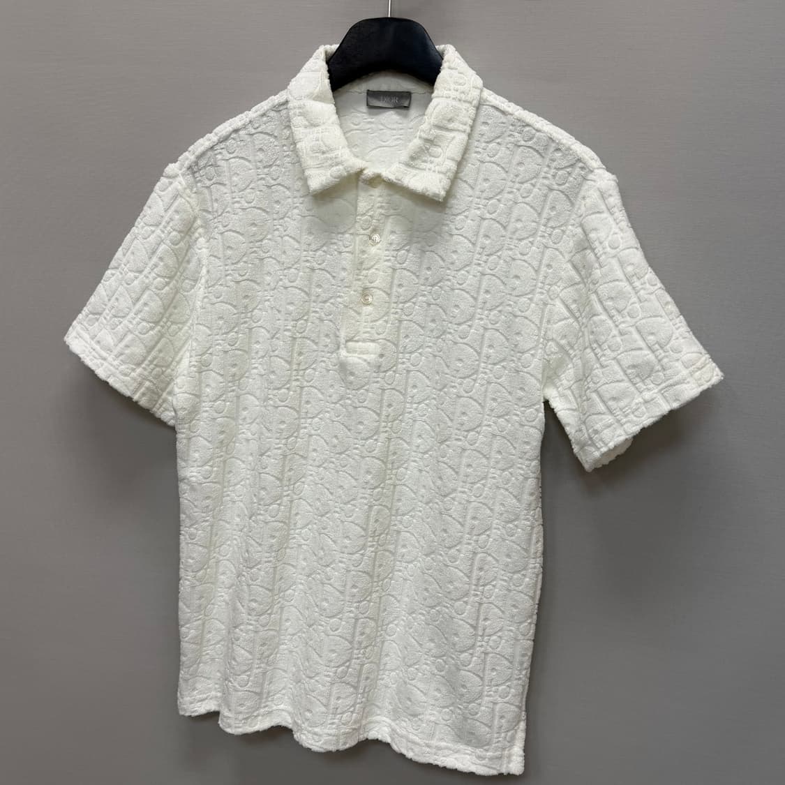 디올 오블리크 자카드 테리 폴로 셔츠 ( 95 ) 상품이미지3