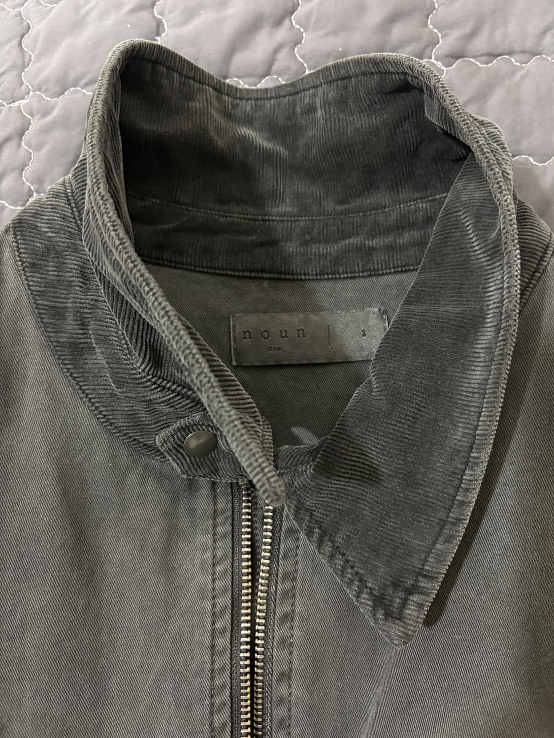 [1] 노운 워크 자켓 (차콜) 상품이미지3