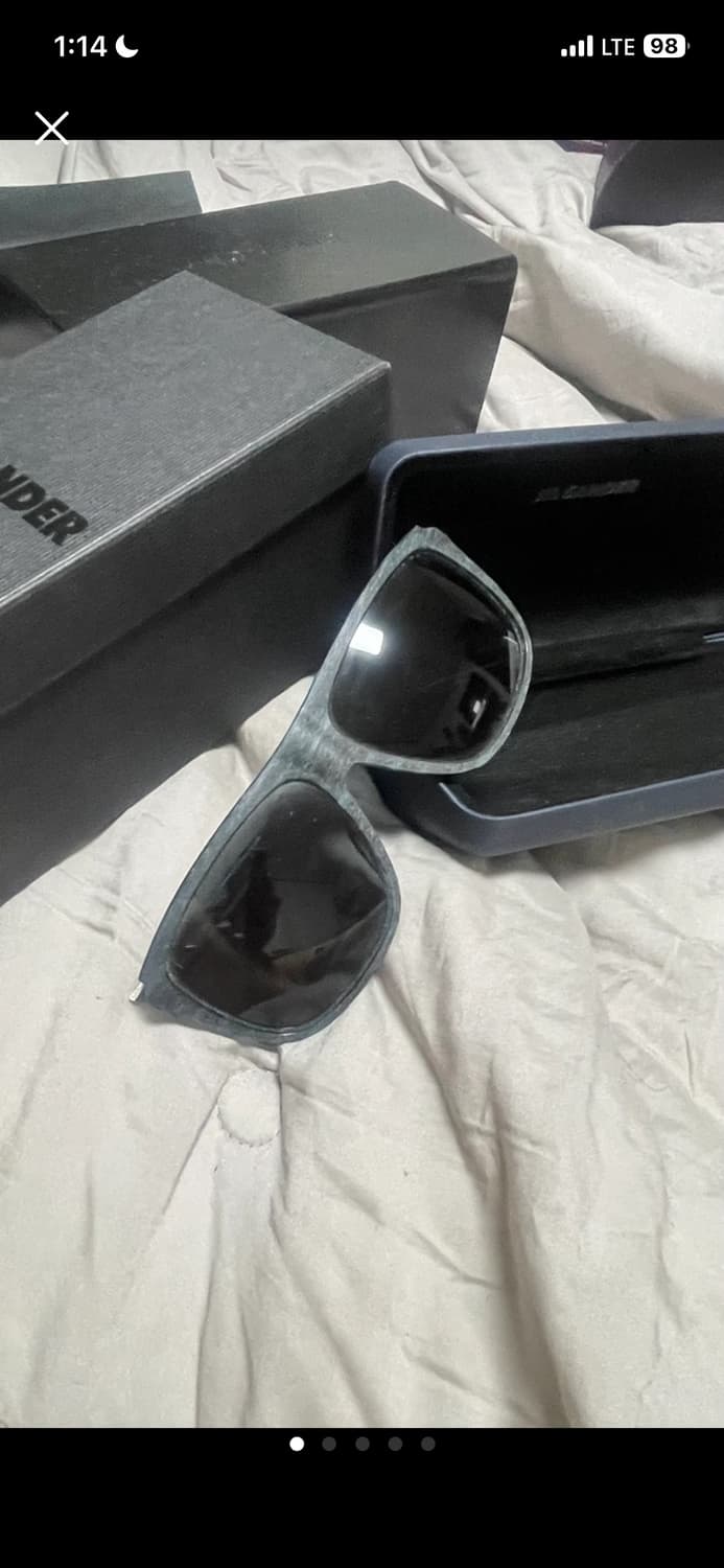 [JIL SANDER] Luxury Marble-Effect Acetat 상품이미지1