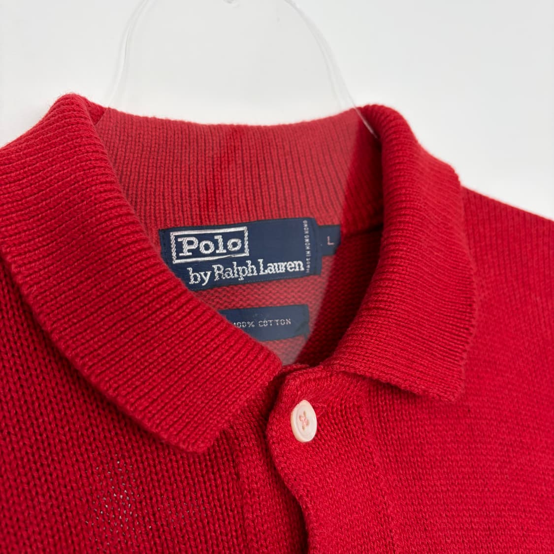 폴로 랄프로렌 반팔 카라 니트 티셔츠 상품이미지2