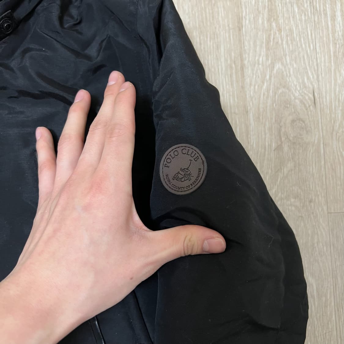 폴로 클럽 남성 덕다운 와펜 롱패딩 L/100  상품이미지3