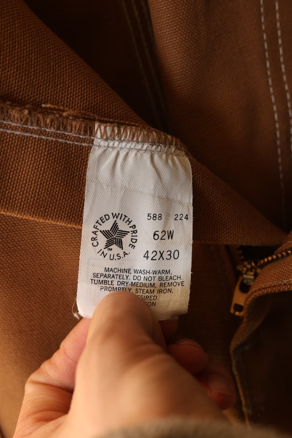 칼하트 90s (Union Made) B01 타입 더블니 팬츠

 상품이미지5