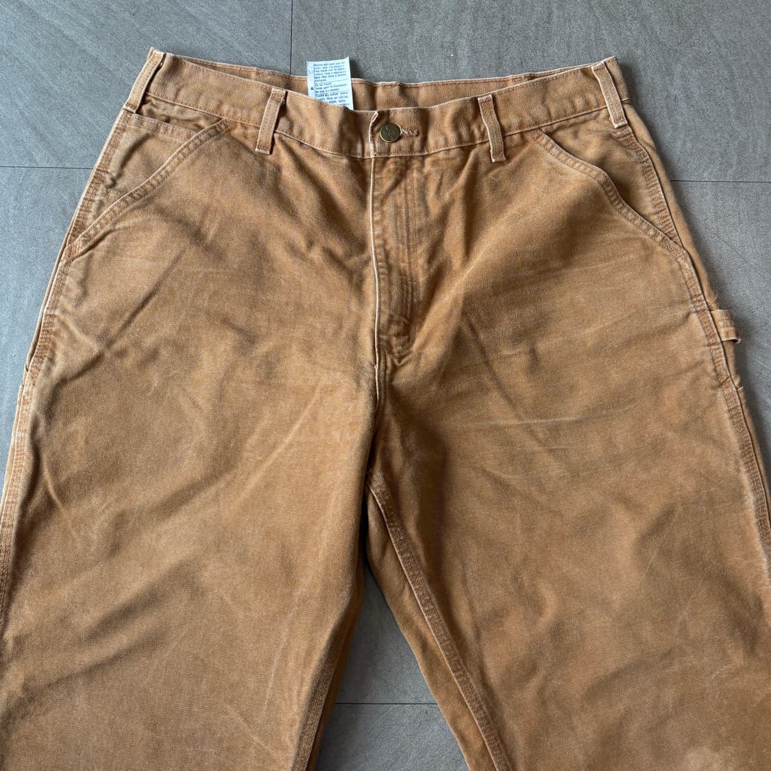 칼하트 정품 오리지널 브라운 카펜터 팬츠 상품이미지6